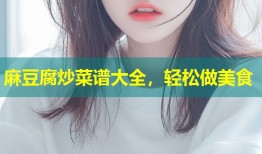 麻豆腐炒菜谱大全，轻松做美食