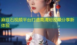 麻豆石视频平台打造高清短视频分享新体验