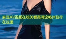 麻豆AV视频在线关看高清流畅体验尽在这里