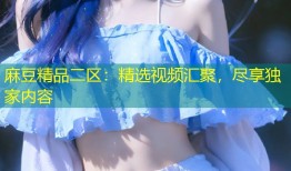 麻豆精品二区：精选视频汇聚，尽享独家内容