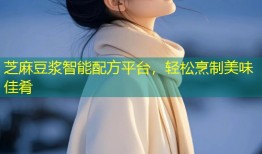 芝麻豆浆智能配方平台，轻松烹制美味佳肴