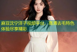 麻豆沈宁洋子视频平台，高清去毛特色体验尽享精彩