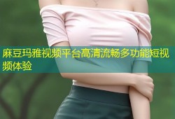 麻豆玛雅视频平台高清流畅多功能短视频体验
