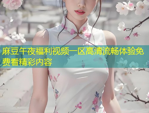 麻豆午夜福利视频一区高清流畅体验免费看精彩内容
