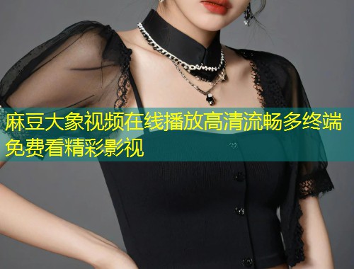 麻豆大象视频在线播放高清流畅多终端免费看精彩影视